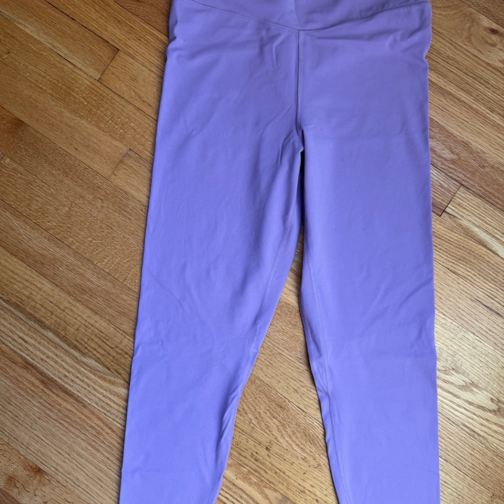 YPB studioSOFT 7/8 Leggings, Ultra High Rise, lavender, XL